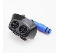 MKVAXR Anteriore Sinistro Destro Paraurti Faro Lavafari Ugello Spruzzatore Jet Clip, for SAAB, 9-3 93 2003-2012 12803972 12803973 Ugello lavafari(Left Side)