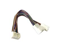 MKVAXR Autoradio Filo Cablaggio Adattatore Connettore Adattatore Spina aggiungere 12pin CD Changer, for Toyota, Crown, for Land Cruiser, Prado Cavo adattatore per autoradio