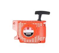 MKVAXR AVVIAMENTO A AUTOAVVOLGIMENTO CRICCHETTI in Metallo E-Start, for Zenoah, G2500 4500 5200 5800 5900 Motosega Maniglia Grip Corda Gruppo 2880-75003 Avviamento a Strappo(Black 45 52 58)