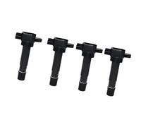 MKVAXR Bobina di accensione 4 pezzi nera 33400-76g0 3340076g0, for Alto Mk Iii, for accessori auto Wagon R Bobina di accensione