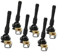 MKVAXR Bobina di accensione 6 pezzi Bobine 12131748018 UF354 UF300, for, 323I 325Ci E46 E39 X5 E36 325 330 V6 V8 Bobina di accensione