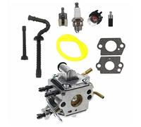 MKVAXR Carburatore, for motosega STIHL, MS192 MS192T MS192TC, for Zama, C1Q-S258 Carb Tubo flessibile del carburante Filtro del carburante Candela Candela per tosaerba