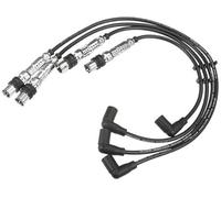 MKVAXR Cavi bobina candela auto, cablaggio bobina accensione, cavo 7 mm, for Beetle, for Golf, for Jetta, n. 06A905409F/06A905409L/06A905409P, confezione da 4 Cavo di accensione