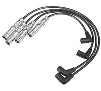 MKVAXR Cavi bobina candela auto cablaggio bobina accensione cavo 7 mm, for Seat, for Beetle, for Golf, 1.6L 2.0L n. 06A905430AH/06A905430AJ/06A905430AP confezione da 4 Cavo di accensione