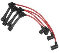 MKVAXR Cavi bobina candela auto cablaggio bobina accensione cavo 7mm, for Mazda, for Miata 1990-1997 1999-2000 1.6L 1.8L No.BPE818140A/B61P18140B Confezione da 4 Cavo di accensione
