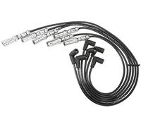 MKVAXR Cavi bobina candela auto cablaggio bobina accensione cavo 7mm, for Volkswagen, VR6 2.9 1991-1995 n.021905409N/021905409AD confezione da 6 Cavo di accensione
