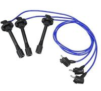 MKVAXR Cavi bobina candela auto Cavo cablaggio bobina accensione 5mm, for Tundra, Tacoma 4Runner 3.4L No.19037-62010 Confezione da 3 Cavo di accensione