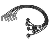 MKVAXR Cavi bobina candela auto Cavo cablaggio bobina accensione 7mm Adatto cavi coperchio valvola, for SBF Small Block 221 255 260 Confezione da 6 Cavo di accensione