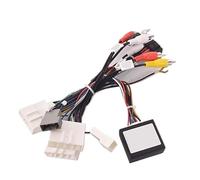 MKVAXR Cavo adattatore for cablaggio stereo for autoradio Android 16 pin, for NISSAN, for Murano, for Qashqai, j10 j11 X trail Tiida Cavo adattatore per autoradio