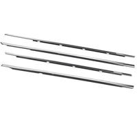 MKVAXR Cinghia di tenuta for modanatura finestrini, 4 pezzi Cinghia di tenuta for auto 72910TA0A01, for Accord, ottava generazione dal 2008 al 2012 Striscia di tenuta per portiera auto