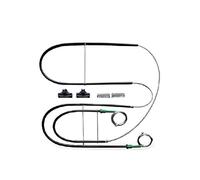MKVAXR CLIP KIT CLIP FINESTRA RICAMBI AUTO, for VW, LUPO KIT RIPARAZIONE ALZACRISTALLI KIT CLIP ALZACRISTALLI ANTERIORI SINISTRO 1998-2005 Motorino alzacristalli auto