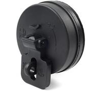 MKVAXR Cnwaga Fuel, for tappo serbatoio olio, for VOLVO, for John Deere, escavatore, nero Tappo del serbatoio del carburante dell'escavatore