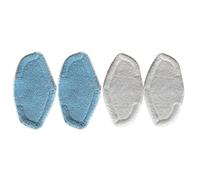 MKVAXR Confezione da 4, for Hoover, Dual Steam Plus Mop Pads 62300479 Sostituzione Aspirapolvere Panni for Mop for Uso Asciutto e Bagnato Pulizia Pavimenti Ricambi per pulitori a vapore