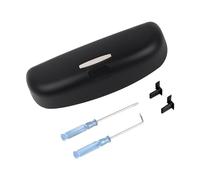 MKVAXR Custodia for Occhiali for Auto Custodia for Occhiali da Sole, for Toyota, for RAV4, CHR, for Corolla, C-HR Camry 2014 2015 2016 2017 2018 2019 2020 2021 2022 Portaocchiali per Auto(Schwarz)