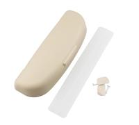 MKVAXR Custodia Porta Occhiali for Auto in ABS Scatola Porta Occhiali da Sole, for Ford, C-Max Cmax 2011-2017 Accessori Auto Portaocchiali per Auto(Beige)