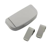 MKVAXR Custodia Porta Occhiali for Auto Scatola Porta Occhiali da Sole for Auto, for Mitsubishi, Outlander ASX Lancer 9 10 Pajero Sport I200 Portaocchiali per Auto(Upgrade Gray)
