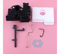 MKVAXR Filtro aria, alloggiamento di aspirazione, asta dell'acceleratore, leva dell'interruttore, albero, for STIHL, MS180 MS170 018 017, pezzo ricambio for motosega Kit interruttore per motosega