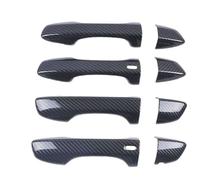 MKVAXR for 19, for Sagitar, Maniglia in Fibra di Carbonio, Adesivo Decorativo for Rivestimento carrozzeria portiera Etichetta Pellicola Protettiva per Maniglia Porta