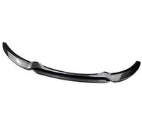 MKVAXR For BMW, Serie 1 E82 E88 2008-2013 Auto Paraurti Anteriore Labbro Body Kit Spoiler Paraurti Canard Lip Splitter Parti Esterne Spoiler Splitter anteriore(BLACK Carbon Black)