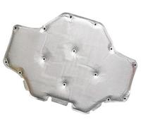 MKVAXR For BMW, X3 G01 X4 G02 2018-2020 Tappetino for isolamento acustico del cofano anteriore dell'auto for termico a prova di rumore motore Scudo termico del motore(Silver)