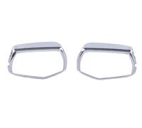 MKVAXR For Cadillac, for Ct5 Ct6 Rearview Mirror Cover Protective Shell Revering Decorative Carbon Fiber Texture Cappuccio protettivo per specchietto retrovisore auto(Rearview Mirror Rain Frame)