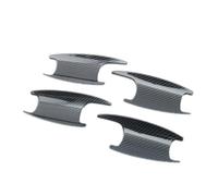 MKVAXR for Glc260e300l Adesivo for Porta Ciotola C180l Maniglia Decorazione Maniglia Porta A200l Etichetta Pellicola Protettiva per Maniglia Porta(Carbon Fiber)