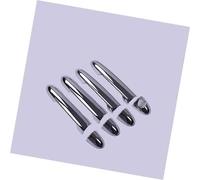 MKVAXR, for Kia, Rio Rio 5 2012 2013 2014 2015 2016 2017 New Pride New Chrome Car Door Handle Cover Trim Adesivo Copertura per maniglia della portiera dell'auto(BLACK 1 Keyhole No Button)