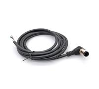 MKVAXR For M12, cavo connettore sensore spina impermeabile maschio e femmina 4 5 8 pin + 2 m linea in PVC connettori sensore tipo A Connettore del cavo del sensore per apparecchiature(Angle Female 4p)