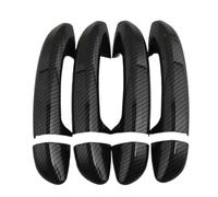 MKVAXR for Magotan, Maniglia CC Senza Foro Adesivo Decorativo in Fibra di Carbonio for carrozzeria Etichetta Pellicola Protettiva per Maniglia Porta