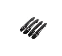 MKVAXR For Mazda, Cx-5 Cx5 CX 5 2012-2022 Copertura maniglia portiera auto cromata nera lucida Accessori for lo styling dell'auto Copertura della maniglia della porta(BLACK Black 2 Buttons)