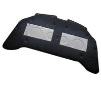 MKVAXR For Mercedes, for Benz, GLA X156 2013-2019 X157 2020-2022 Auto Cofano Motore Isolamento termico Pad Cotone Insonorizzato Copertura Zerbino Scudo termico del motore(BLACK X157 2020-2022)