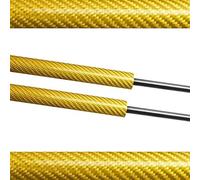 MKVAXR For Renault, Laguna III X91 2007-2015 Cofano anteriore Cofano Modifica puntoni Fibra di carbonio Ammortizzatore Asta pistone Supporti di sollevamento Montante del cofano(Yellow carbon fiber)