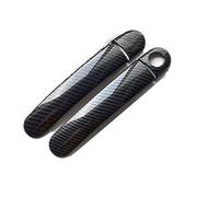 MKVAXR For Seat, Ibiza MK3 6L 2003 2004 2005 2006 2007 2008 2009 Coprimaniglie for portiere in fibra di carbonio cromate Adesivi for accessori auto Copertura della maniglia della porta(BLACK Model 6)