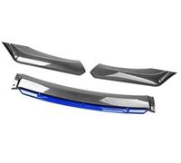 MKVAXR For Toyota, Auto Paraurti Anteriore Lip Spoiler Kit Corpo Striscia Decorativa Paraurti Canard Lip Splitter Berlina Larghezza Inferiore a 176 cm Spoiler Splitter anteriore(BLACK Carbon Blue)