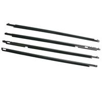 MKVAXR, for Toyota, for Corolla, 2003 2004 2005 2006 2007 2008 Modanatura Finestra Guarnizione Striscia di Tenuta Cintura Della Porta Esterna All'esterno Rivestimento finestrini auto