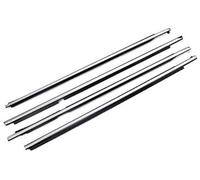 MKVAXR, for Toyota, for Land, for Cruiser Fzj100 105 Hdj100 Hzj100 105 Uzj100 1998-2007 Strisce di tenuta for vetro del finestrino esterno 7574060030 Rivestimento finestrini auto(Chrome)
