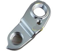 MKVAXR Forcellone per Bicicletta Dropout mech per Bicicletta 1 Pezzo, per Xds 8002 A Argento/Posteriore per Sola per Gancio per deragliatore Rd Scoop Bike(Black 1PC Thread M4)