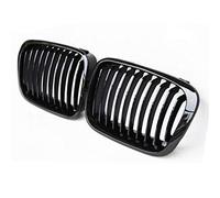 MKVAXR Griglia anteriore nera lucida a stecche, for BMW, for E46 4 porte 1998 1999 2000 2001 Car Styling Griglia del radiatore(Gloss black)