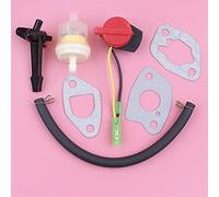 MKVAXR Guarnizione carburatore Asta starter GX160 GX200 5, HP 6, GX 160 200 Filtro carburante Interruttore di arresto linea Tosaerba Sostituire parte Kit interruttore per motosega