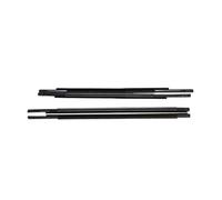 MKVAXR Guarnizioni for porte e finestre 4 pezzi Guarnizioni in gomma for vetri for finestrini auto, for Mitsubishi, for Lancer CY CX CZ 2007-2019 Striscia di tenuta per portiera auto