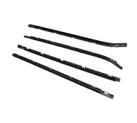 MKVAXR Guarnizioni for porte e finestre 4 pezzi/set Guarnizione nera for porte e finestre in vetro for auto, for Hyundai, for i30 2008 2009 2010 2011 Striscia di tenuta per portiera auto