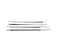 MKVAXR Guarnizioni for porte e finestre 4 pezzi/set Guarnizioni di tenuta for vetri for porte e finestre for auto, for Accord, 2008 2009 2010 2011 2012 Striscia di tenuta per portiera auto