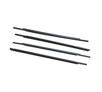 MKVAXR Guarnizioni for porte e finestre 4 pezzi/set Striscia di tenuta impermeabile for vetri di finestrini auto, for Mitsubishi, for Outlander 2007-2012 Striscia di tenuta per portiera auto
