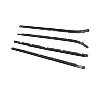 MKVAXR Guarnizioni for porte e finestre 4 pz/set Nero Auto Porta Finestra Guarnizione in vetro, for Hyundai, for i30 2008 2009 2010 2011 Striscia di tenuta per portiera auto