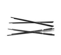MKVAXR Guarnizioni for porte e finestre 4PCS Guarnizione in gomma for finestrini esterni for auto, for Lexus, for GX470 2003 2004 2005 2006 2007 2008 2009 Striscia di tenuta per portiera auto