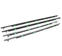 MKVAXR Guarnizioni for porte e finestre, modanature for finestrini esterni, guarnizioni for cinture di sicurezza, for CR-V 2007 2008 2009 2010 2011, 4 pezzi/set Striscia di tenuta per portiera auto