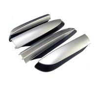 MKVAXR Guscio di Protezione dell'estremità della Barra del Portapacchi in ABS di Ricambio 4 Pezzi, for Toyota, for RAV4, XA40 2013 2014 2015 2016 2017 2018 Accessori Portapacchi per Auto