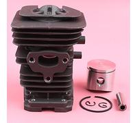 MKVAXR Kit anello elastico spinotto cilindro da 38 mm, for parte di ricambio for strumento for motosega Husqvarna 136 137 141 142 Cilindro Pistone