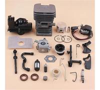 MKVAXR Kit Cilindro pistone carburatore Bobina di accensione acceleratore da 38 mm, for Parti di Ricambio for Motosega STIHL, 018 MS180 MS 180 Kit di Sostituzione del carburatore