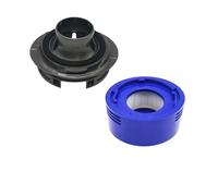 MKVAXR Kit di ricambio for coperchio posteriore motore e kit filtro posteriore, for accessori for aspirapolvere Dyson, V7 V8 Copertura posteriore del motore dell'aspirapolvere(2pcs)